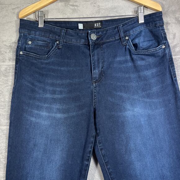 Kut From The Kloth Jeans Womens 14 Dark Wash Blue Diana Skinny High Rise Stretch - Picture 3 of 12